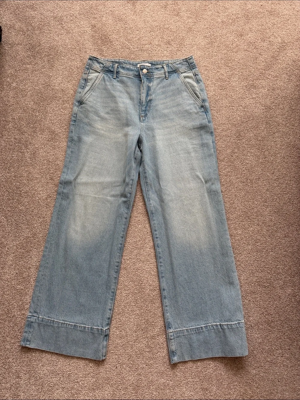 LOFT Light Wash Wide-Leg Women's Jeans